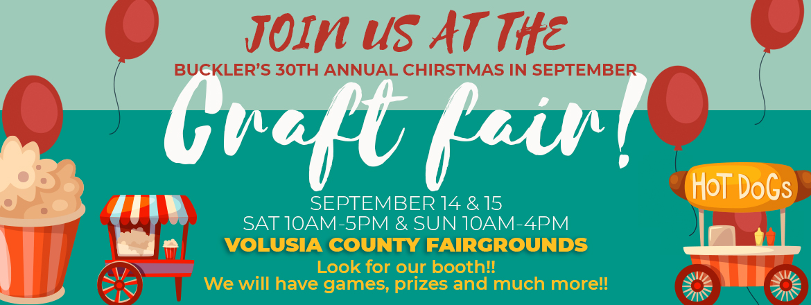 Buckler's 30th Annual Christmas in September Craft Fair | Mantia Law Firm